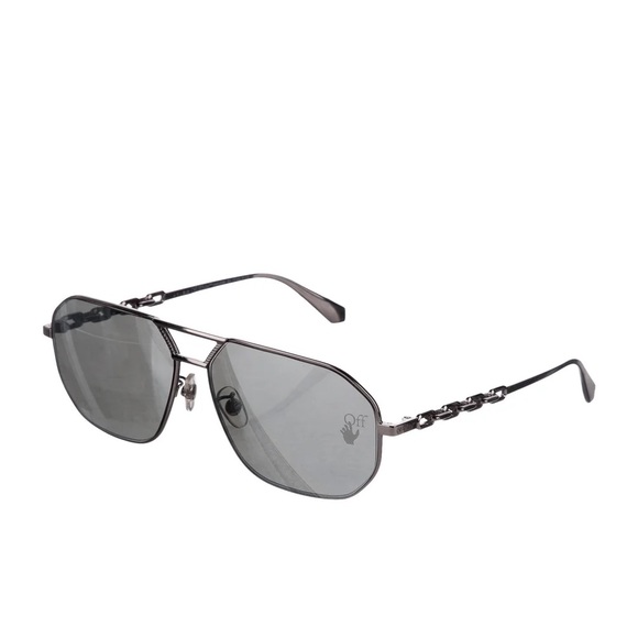 Off-White Wright Aviator Sunglasses - Picture 2 of 9
